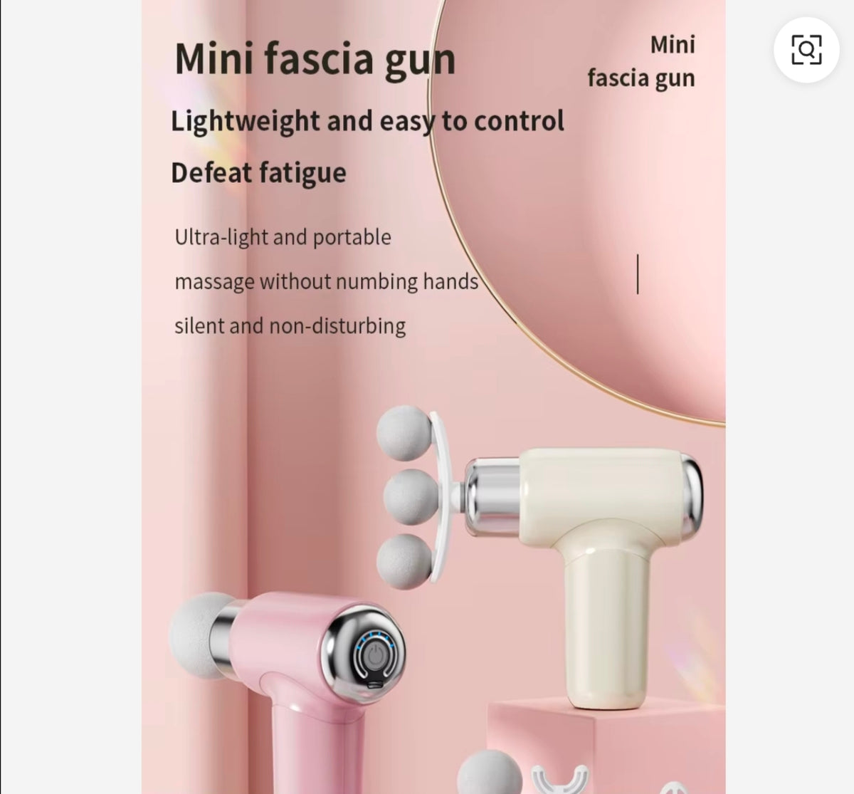 3 head premium massage gun