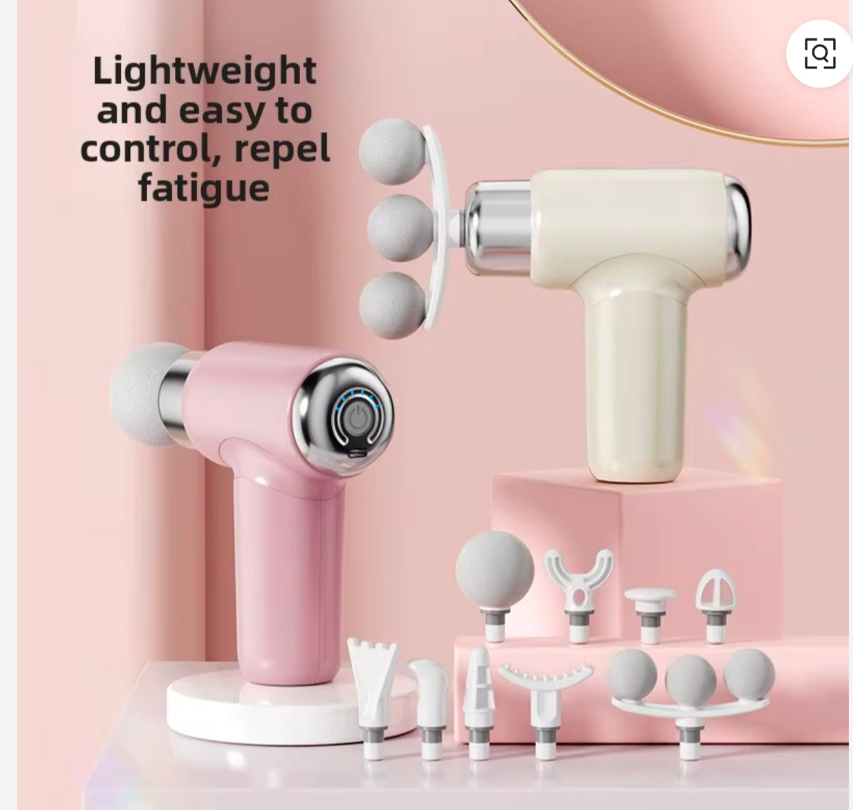 3 head premium massage gun