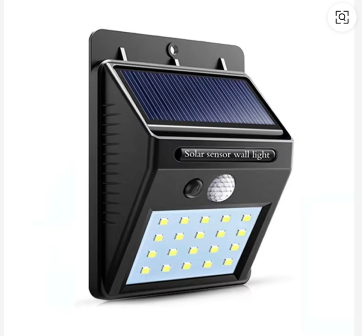100 led solar sensor light